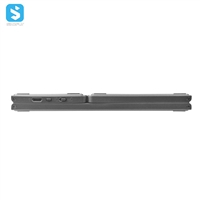 Slim portable wireless keyboard with lithium battery